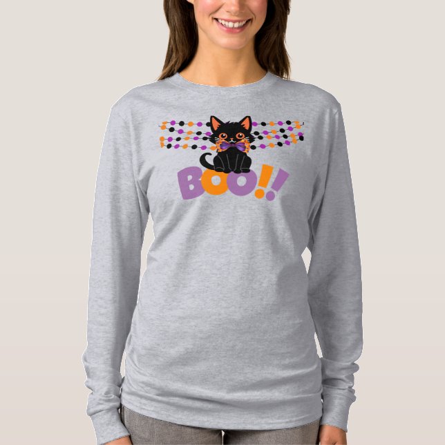 Boo Kitty! T-Shirt (Front)