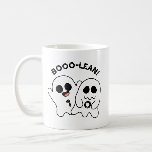 Boo_lean Funny Computer Ghost Boolean Pun   Coffee Mug
