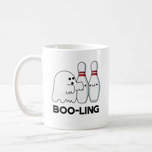 Boo_ling Funny Halloween Bowling Ghost Pun Coffee Mug
