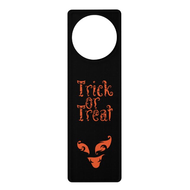 Boo Monster Trick Or Treat Door Hanger (Front)