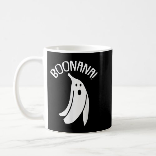 Boo_nana Lazy Halloween Costume Funny Ghost Banana Coffee Mug