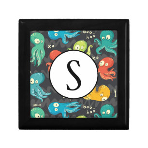 Boo Octopus Cute Multicolor Kids Clothing & Décor Gift Box