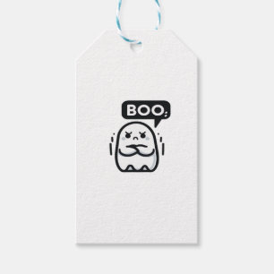 Boo Of Disapproval Funny Quote Gift Tags