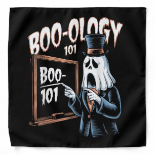 Boo-Ology 101,happy halloween Bandana