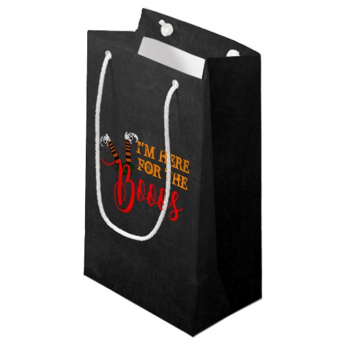Boo On Boos and Booze Halloween Party Small Gift Bag