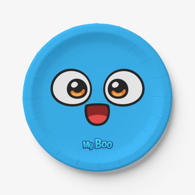 Boo Paper Plate (Front)