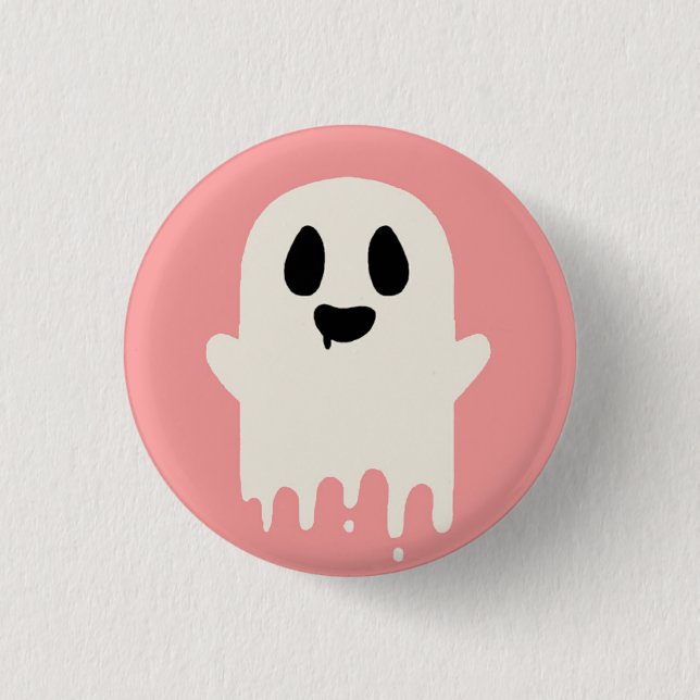 Boo Pinback Button (Front)