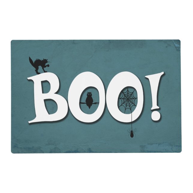Boo! Placemat (Front)