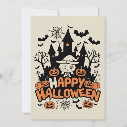 Boo Potion Happy Halloween Holiday Card