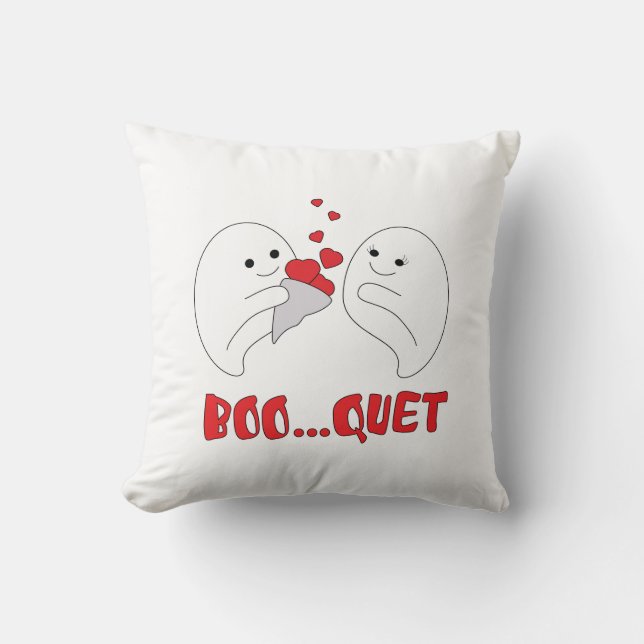 BOO...QUET THROW PILLOW (Front)