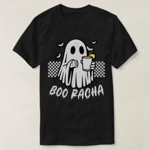 Boo Racha Funny Halloween Cute Ghost  T-Shirt