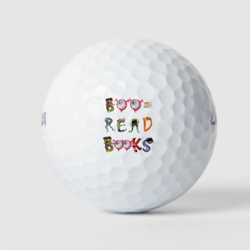 boo read books 4500  5400 px 12 golf balls