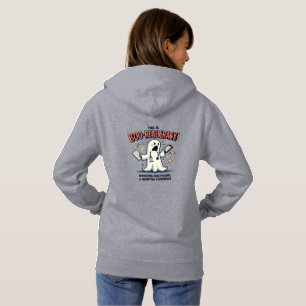 Boo-reaucracy: Hilarious Healthcare Ghost  Hoodie