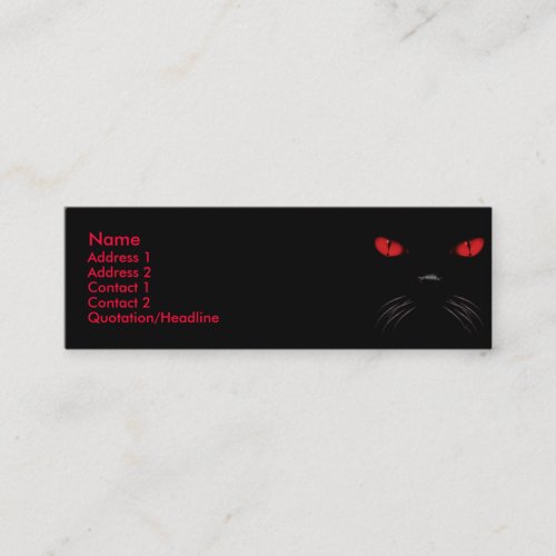 Boo - Ruby Profile Cards Business Card Template