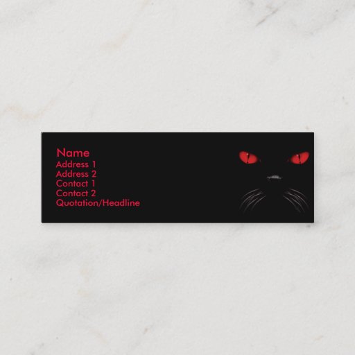 Customizable Boo - Ruby Profile Cards Business Card Template