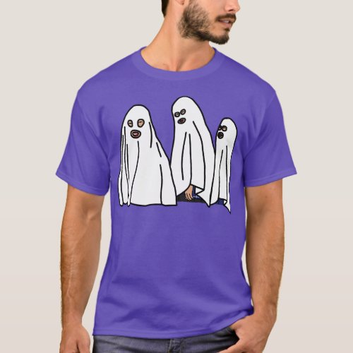 Boo Sheet Halloween Distracted Boyfriend Meme Ghos T_Shirt