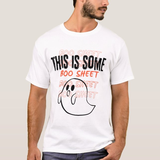 boo sheet T-Shirt (Front)