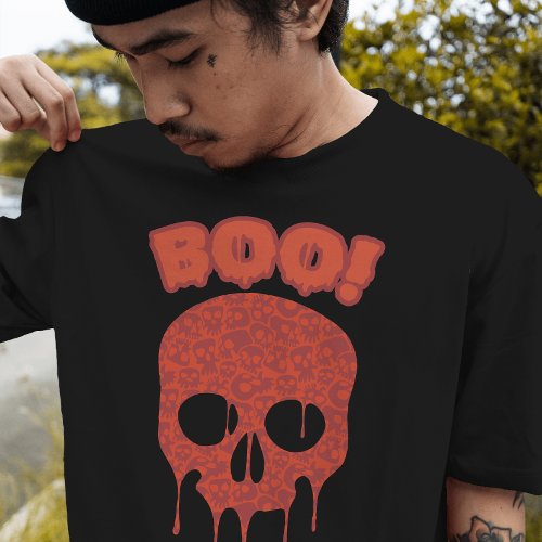 Boo Skull  T_Shirt