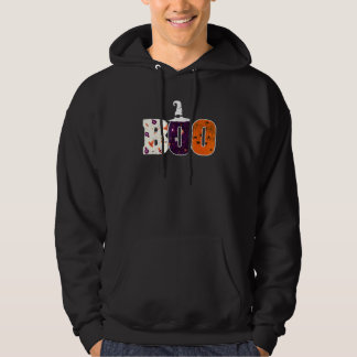 Boo Spiders Witch Hat Halloween Spider Ghost Witch Hoodie