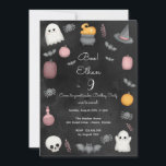 Boo! Spooktacular kids birthday party Invitation<br><div class="desc">Halloween ghosts scary kids birthday party invitation</div>