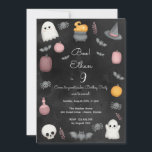 Boo! Spooktacular kids birthday party Invitation<br><div class="desc">Halloween ghosts scary kids birthday party invitation</div>