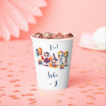 Boo! Spooktacular kids birthday party Paper Cups<br><div class="desc">Halloween ghosts scary kids birthday party item</div>