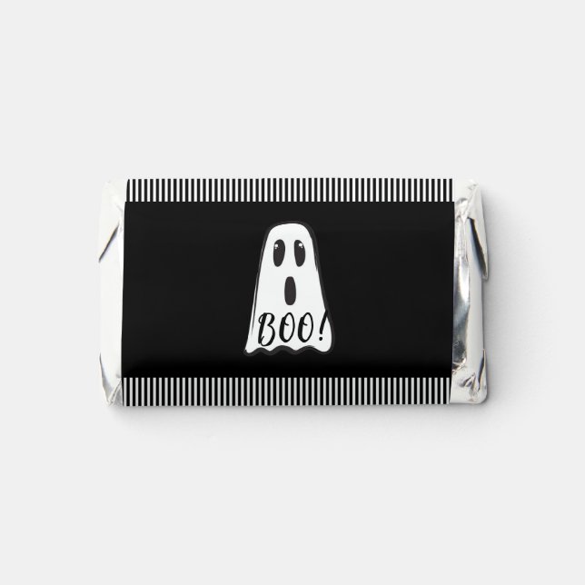 BOO! Spooky Cute Ghost Halloween Costume Party  Hershey's Miniatures (Front)