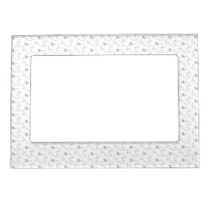 Boo! Spooky Halloween Ghost Trick-or-Treat Party Magnetic Frame