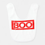 Boo Stamp Baby Bib