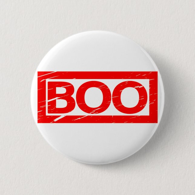 Boo Stamp Button (Front)