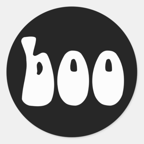 BOO sticker