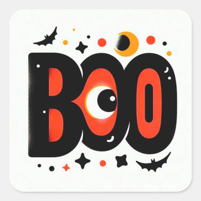 Boo Stickers (Front)