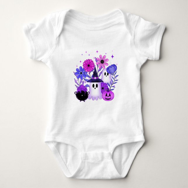 Boo-tanical Dreams Baby Bodysuit (Front)