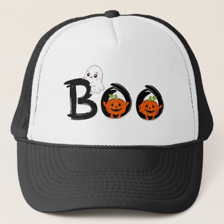 Boo team funny Halloween Trucker Hat