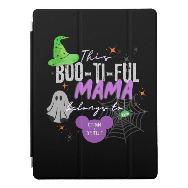 Boo-ti-ful Mama Belongs To __| Halloween Gift iPad Pro Cover (Front)