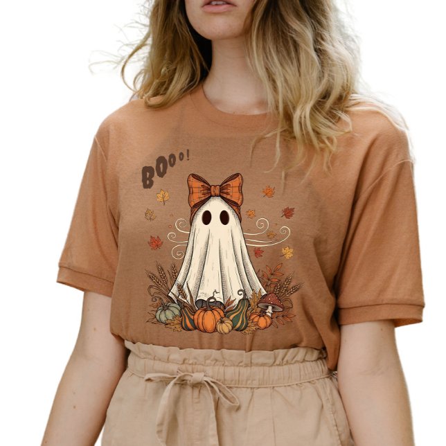 Boo-tiful Autumn Ghost AI Art  T-Shirt (Creator Uploaded)