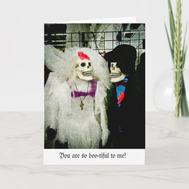 Boo-tiful Couple Card (Front)
