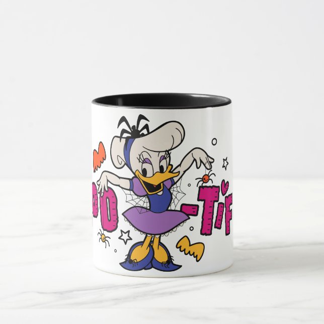 Boo-tiful Daisy Duck Halloween Dress Mug (Center)