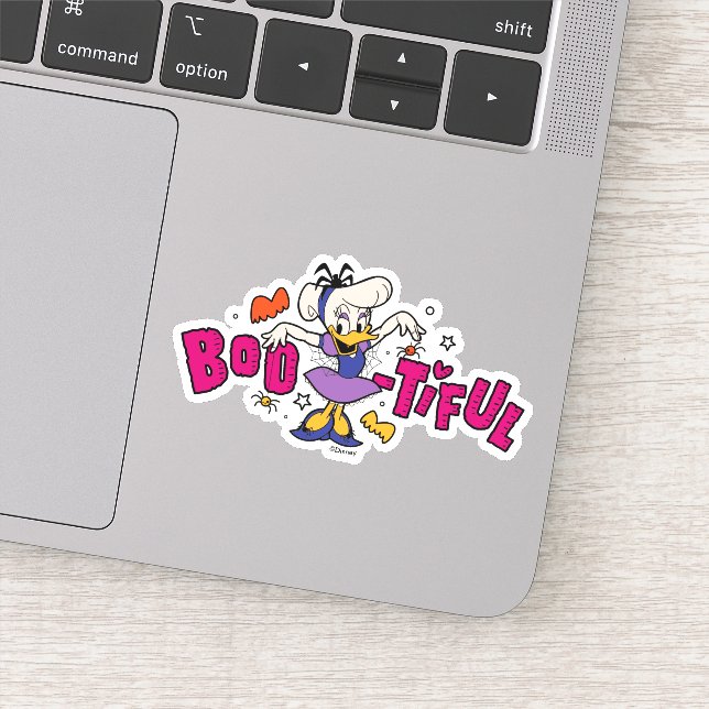 Boo-tiful Daisy Duck Halloween Dress Sticker (Detail)