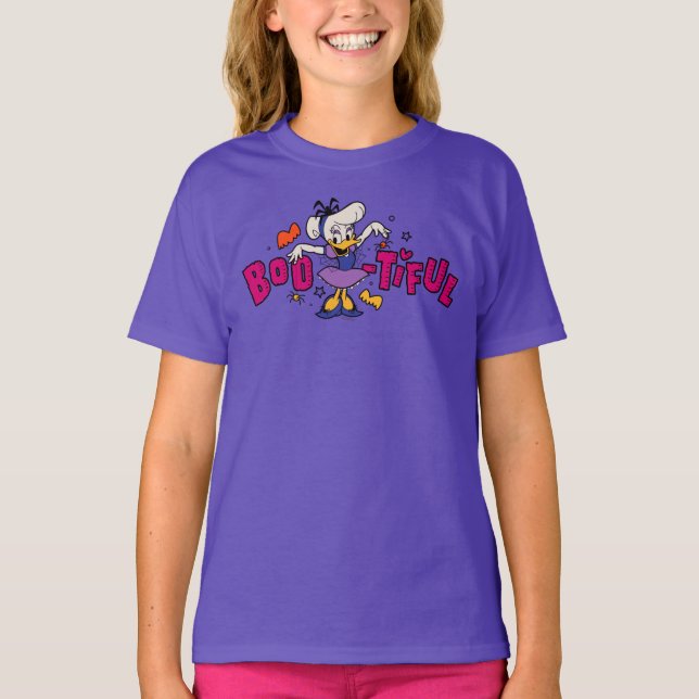 Boo-tiful Daisy Duck Halloween Dress T-Shirt (Front)