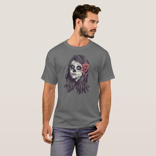 Boo-tiful Dia de los Muertos Party | Shirt (Front Full)
