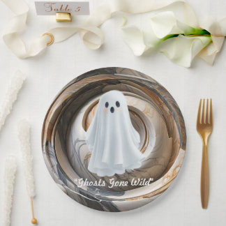 "Boo-tiful Ghost Squad" Paper Plates
