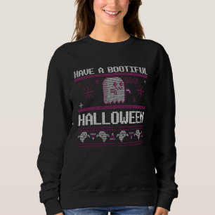 Boo tiful Halloween Ghost Boo Costume Men Women K Sweatshirt