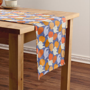 Boo-tiful Halloween Retro Long Table Runner