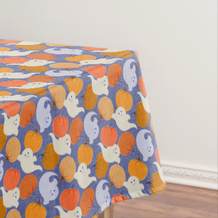 Boo-tiful Halloween Retro Tablecloth