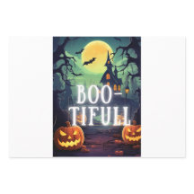 Boo-tiful Halloween Wrapping Paper: Add a Spooky T