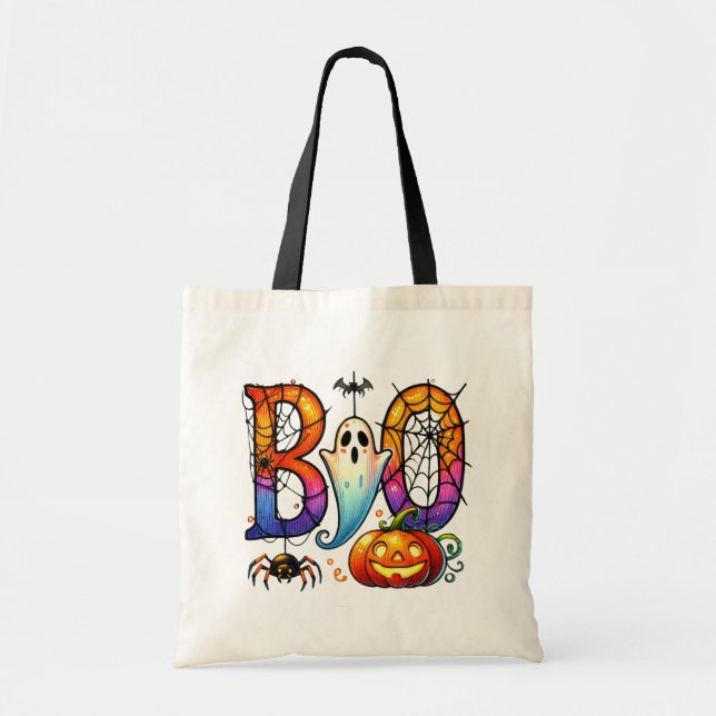 BOO-tiful Mischief in Three Acts Tote Bag (Front)