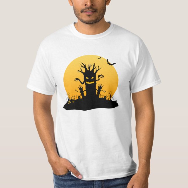 Boo-tiful Nightmare: Your Spooktacular Halloween  T-Shirt (Front)