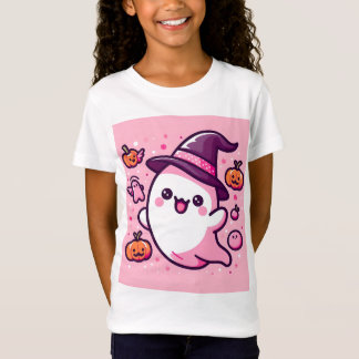 👻🎀 Boo-tiful Pinkoween T-Shirt for Girls! 🎀👻