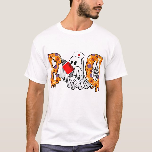 Boo-tifully Spooky || Halloween  T-Shirt (Front)
